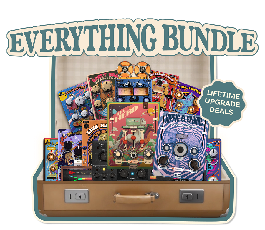【效果器插件合集】Safari Pedals – Everything Bundle v2025