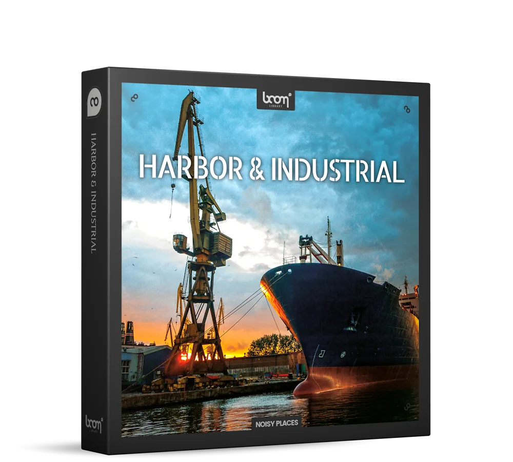 【港口工业氛围音效FX采样包】Boom Library – Harbor and Industrial