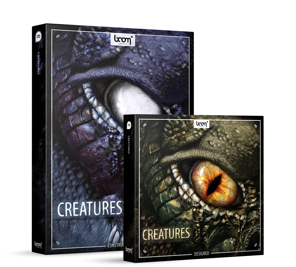 【电影巨龙恐怖生物音效FX采样包】BOOM Library – Creatures Construction Kit