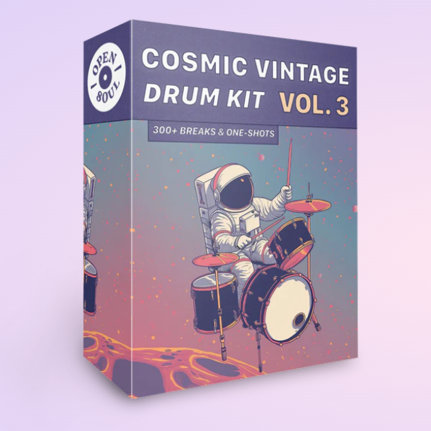 【EDM&Pop多风格鼓组采样包】Open Soul Audio – Cosmic Vintage Drums Vol.3