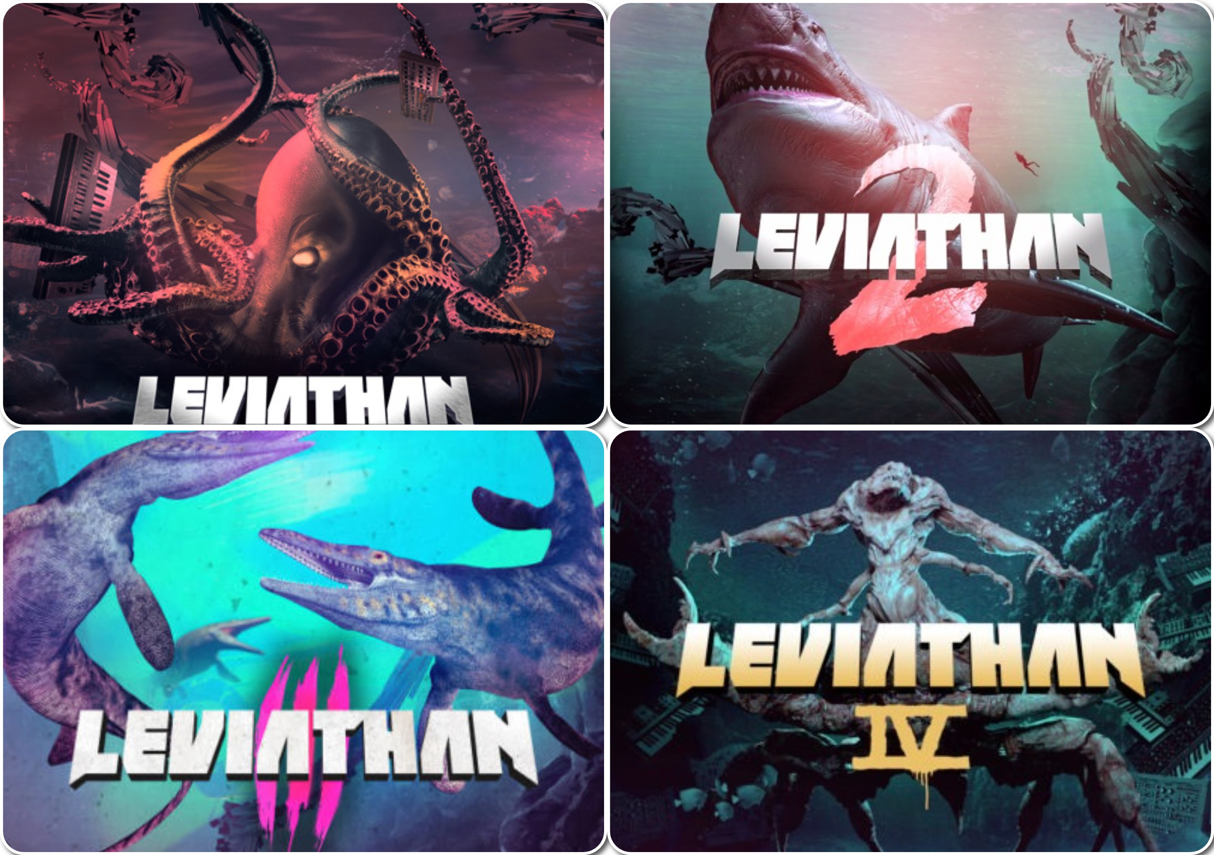 【EDM多风格采样包】Black Octopus Sound Leviathan 1-4