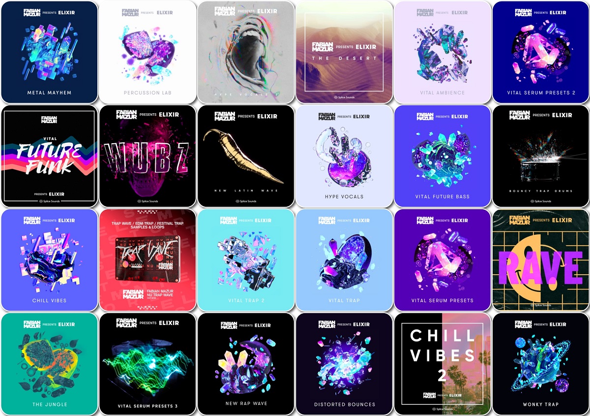 【Fabian Mazur制作人系列Hybrid Trap多风格收藏包合集】Fabian Mazur Sample Package Collections