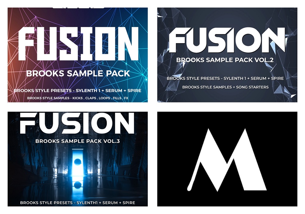 【Future House&Future Bounce风格采样包】Fusion Brooks Sample Pack Vol.1+2+3