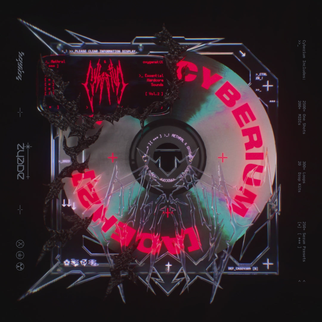 【Happy Hardcore多风格采样包】Oxydsp Cyberium Aethral and oxygenetiX Essential Hardcore Sounds Vol.2