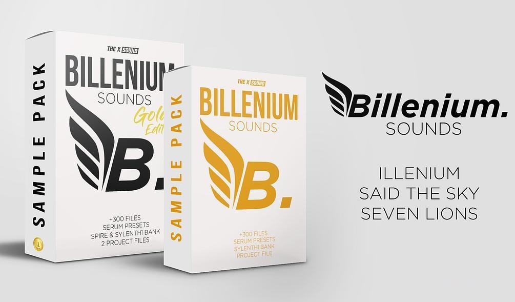 【ILLENIUM&Future Bass多风格采样黄金套装】Billenium Sounds | ILLENIUM, SAID THE SKY, SEVEN LIONS Style SAMPLE PACK (+FLP/ALS) ?[GOLD EDITION Bundle]
